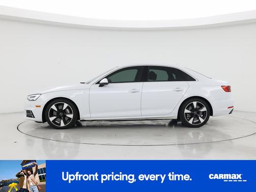 White 2017 Audi A4 Premium Plus