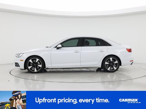 White 2017 Audi A4 Premium Plus