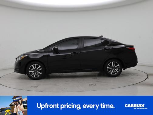 Black 2025 Nissan Versa SV