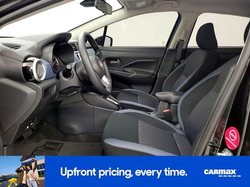 Black 2025 Nissan Versa SV