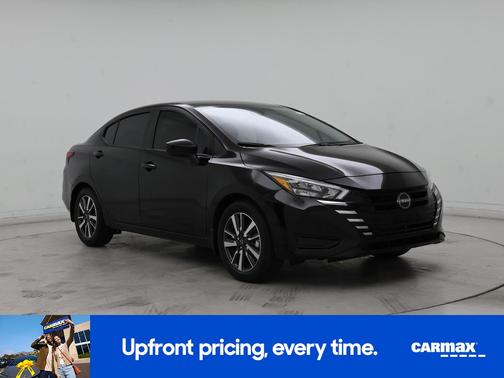 Black 2025 Nissan Versa SV
