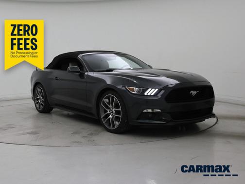 Green 2016 Ford Mustang Ecoboost Premium