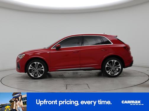 Red 2021 Audi Q3 S-Line Premium Plus