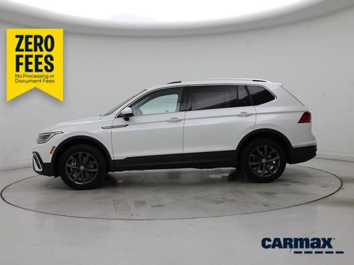 White 2023 Volkswagen Tiguan SE