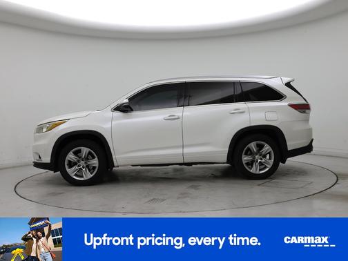 White 2015 Toyota Highlander Limited