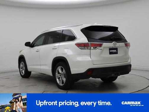White 2015 Toyota Highlander Limited