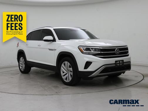 White 2021 Volkswagen Atlas Cross Sport SE w/Tech