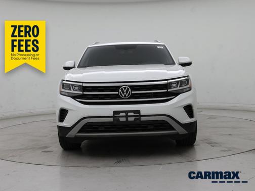 White 2021 Volkswagen Atlas Cross Sport SE w/Tech