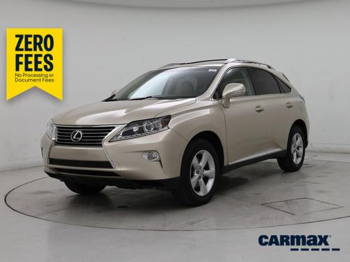 Tan 2015 Lexus RX 350