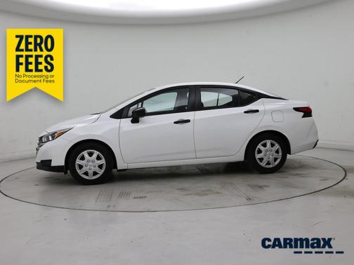 White 2024 Nissan Versa S