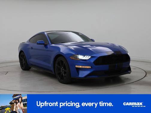 Blue 2020 Ford Mustang Ecoboost