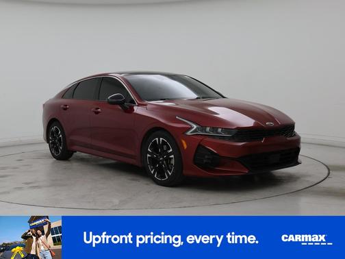 Burgundy 2021 Kia K5 GT-Line