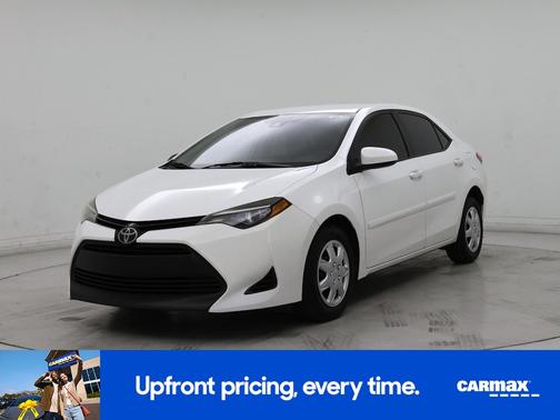 White 2017 Toyota Corolla L