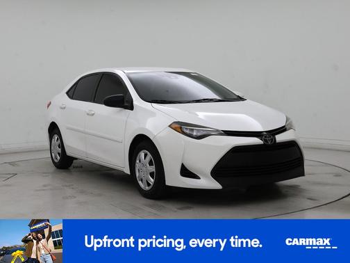 White 2017 Toyota Corolla L