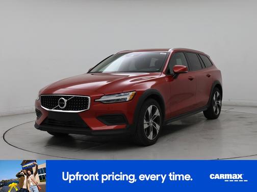 Red 2020 Volvo V60 Cross Country T5