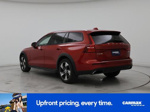 Red 2020 Volvo V60 Cross Country T5
