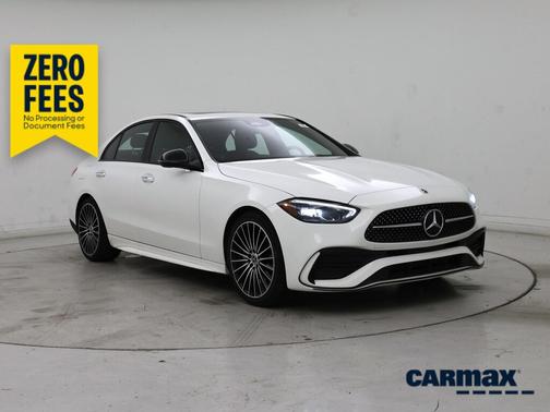White 2023 Mercedes-Benz C-Class