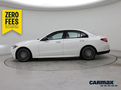 White 2023 Mercedes-Benz C-Class