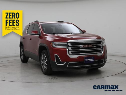 Red 2023 GMC Acadia SLT