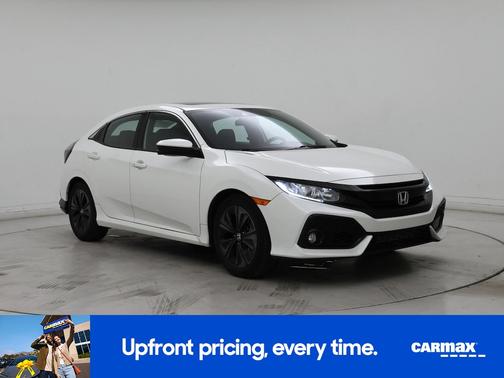 White 2019 Honda Civic EX