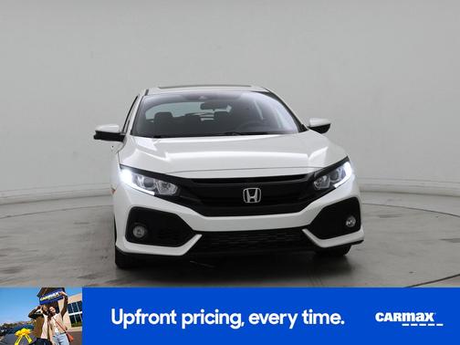 White 2019 Honda Civic EX