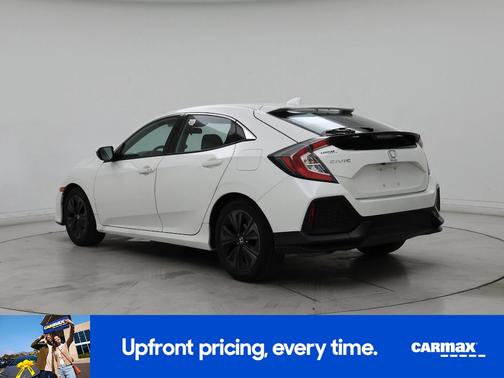 White 2019 Honda Civic EX