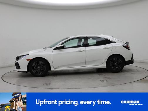 White 2019 Honda Civic EX