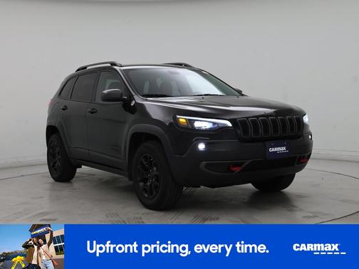 Black 2019 Jeep Cherokee Trailhawk