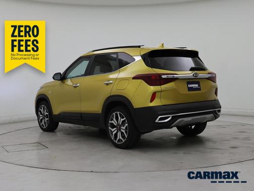 Yellow 2021 Kia Seltos SX