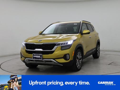 Yellow 2021 Kia Seltos SX