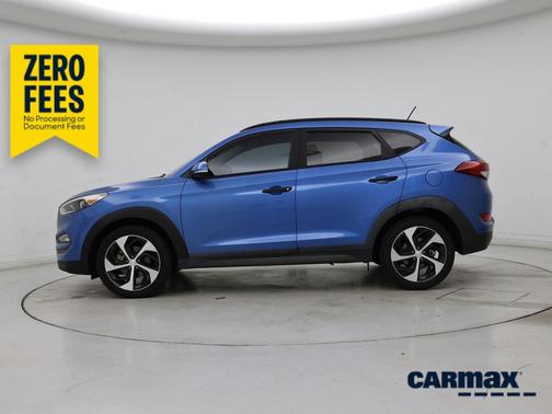 Blue 2016 Hyundai TUCSON Sport