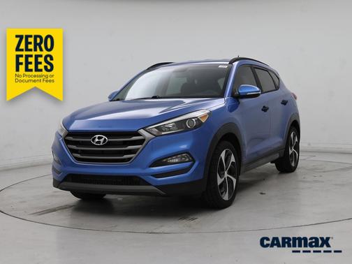 Blue 2016 Hyundai TUCSON Sport