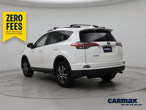 White 2018 Toyota RAV4 LE