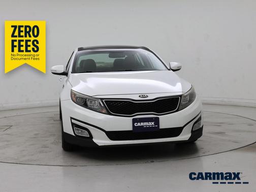 White 2014 Kia Optima EX