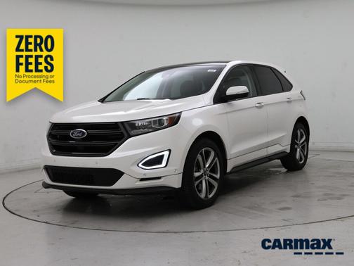 White 2015 Ford Edge Sport