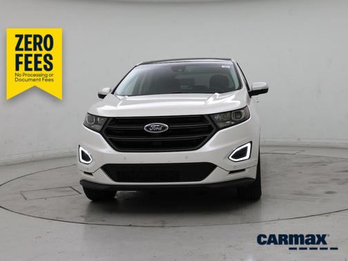 White 2015 Ford Edge Sport