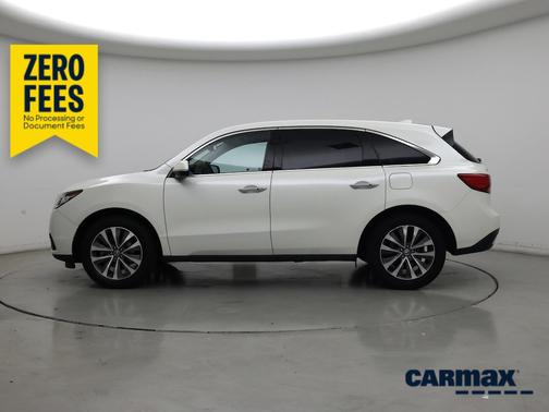 White 2015 Acura MDX