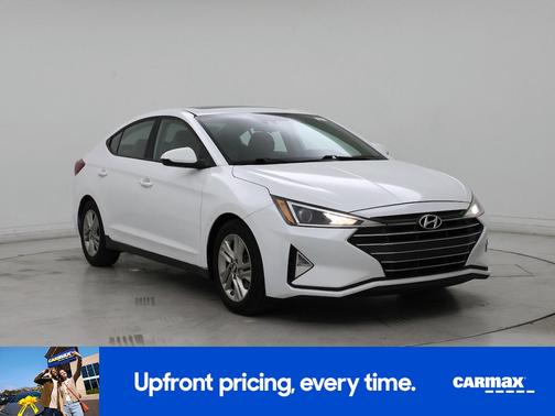 White 2019 Hyundai ELANTRA Value Edition