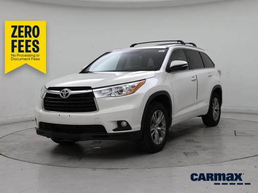 Pearl 2015 Toyota Highlander XLE