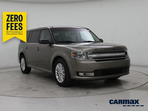 Tan 2014 Ford Flex SEL