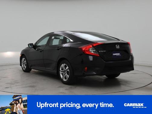 Black 2016 Honda Civic LX