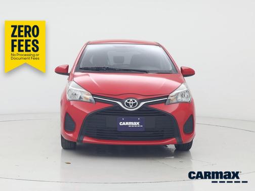 Red 2015 Toyota Yaris L