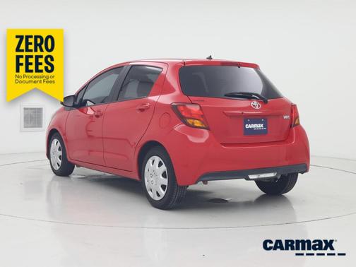 Red 2015 Toyota Yaris L