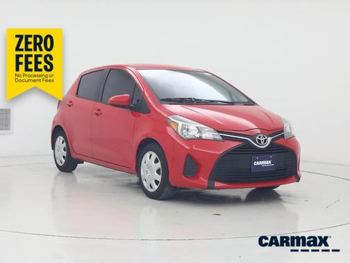 Red 2015 Toyota Yaris L