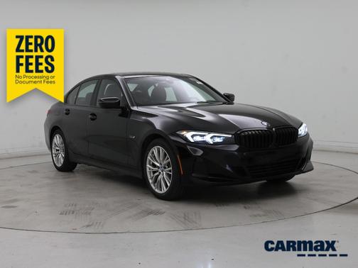 Black 2023 BMW 330e