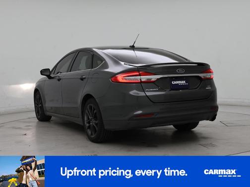 Gray 2018 Ford Fusion SE