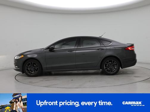 Gray 2018 Ford Fusion SE