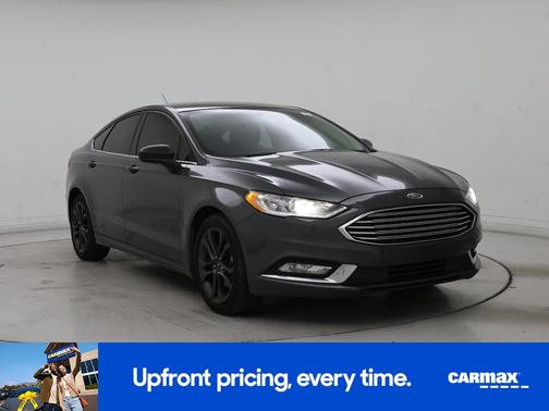 Gray 2018 Ford Fusion SE