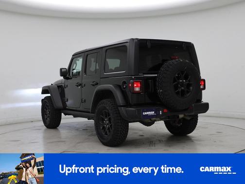 Black 2025 Jeep Wrangler Willy's