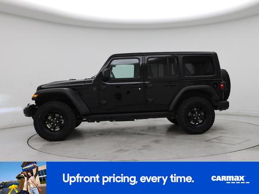 Black 2025 Jeep Wrangler Willy's